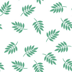 illustration of seamless patern tropical leaves for postcards, posters, spring holiday. for textiles for gift paper, for printing on clothes, dishes, textiles, household goods.