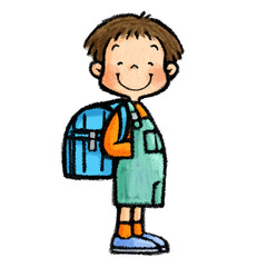 ランドセルの子供
