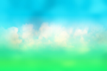 grass sky clouds blurred background, beautiful design spring background