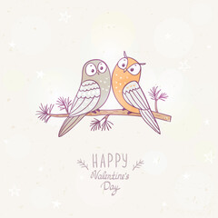two owls