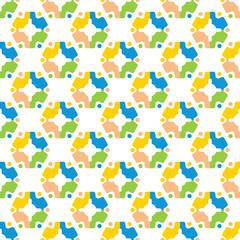 Geometric Seamless Pattern Design EPS 10