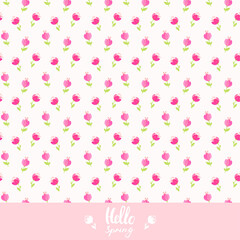 seamless background flowers