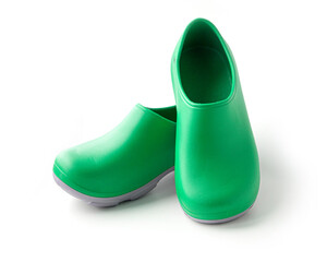 rubber galosh isolated