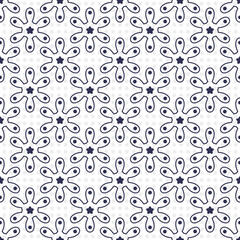 Fototapeta premium Seamless pattern with flowers