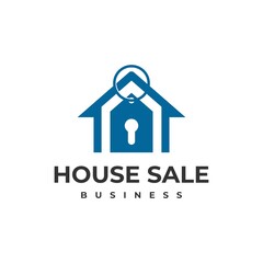 House sale tag realtor logo icon vector 