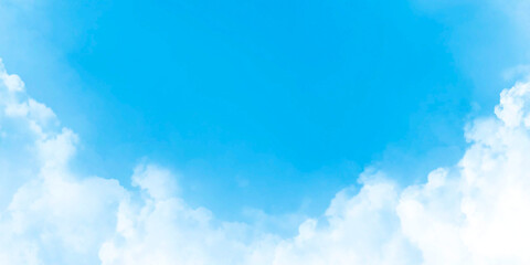 blue sky with clouds