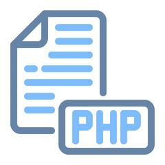 php colored line icon