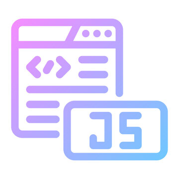 js gradient icon