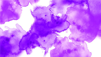 abstract purple background splash watercolor digital vector painting