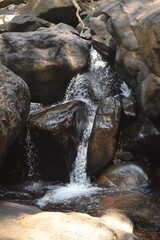 waterfalls at Goa in India 