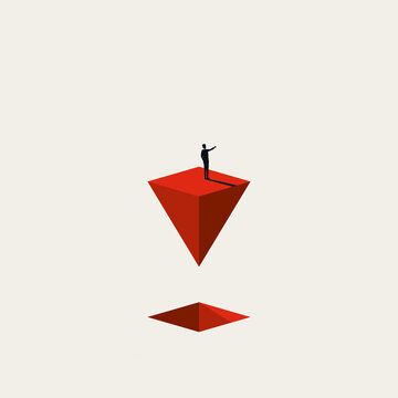 recommend clip art: Business launch or mission vector concept. Symbol of startup, growth, success. Minimal illustration