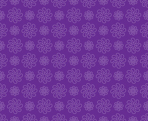 Flower seamless pattern. The botanical background. Pattern design for textiles, fabric, interior, wallpaper, decoration. Vector.