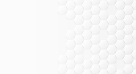 Hexagon background. Abstract gray hexagonal shape template. Honeycomb wallpaper.Vector.