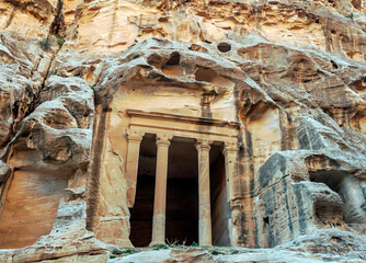 Ruins of the ancient city of Petra