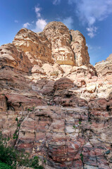 Ruins of the ancient city of Petra