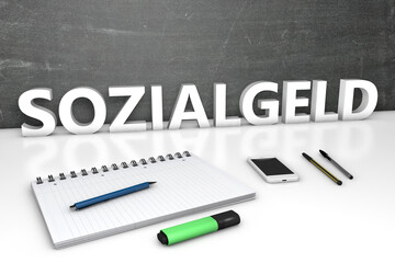 Fototapeta premium Sozialgeld