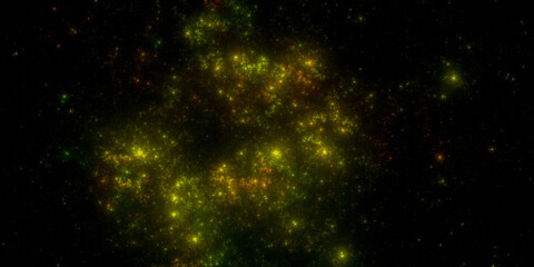 Banner Star field background . Starry outer space background texture . Colorful Starry Night Sky Outer Space background. 3D illustration
