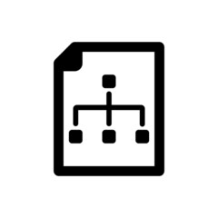 Management planning icon