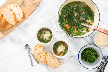White bean soup