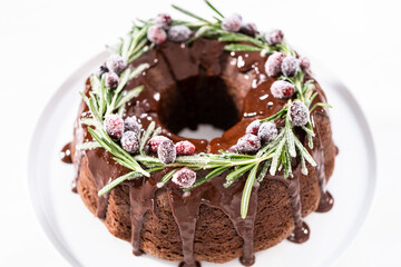 Chocolate bundt cake