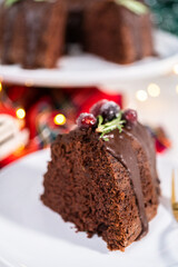 Chocolate bundt cake
