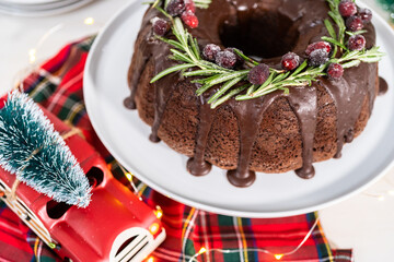 Chocolate bundt cake