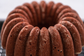 Red velvet bundt cake