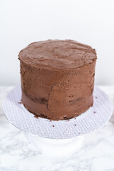4th of July chocolate cake