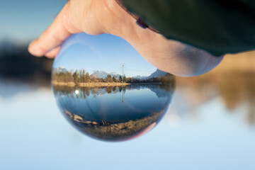 Glaskugel Nachbauersee Nenzing