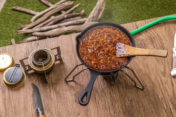 チリビーンズ　チリコンカン　Chili con carne