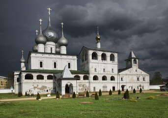 Resurrection Monastery in Uglich. Yaroslavl oblast. Russia