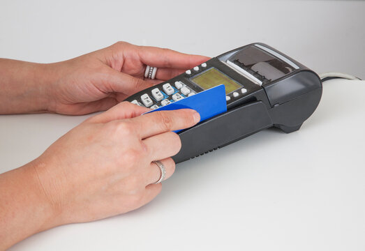 Payment by card through payment terminal