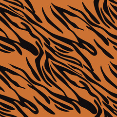 Animal skin. Vector texture. Imprint. Decorative background. Safari seamless pattern. Wildlife