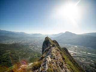 Panorama de Grenoble depuis le Mont Néron 