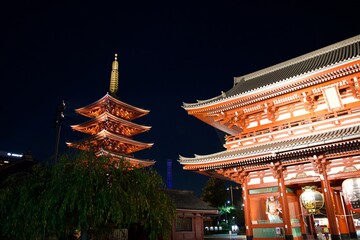 Fototapeta na wymiar view of chinese temple