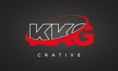 KKG letters creative technology logo design	