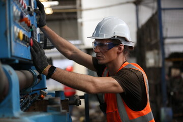 Mechanical maintenance engineer repair and restart of production machinery