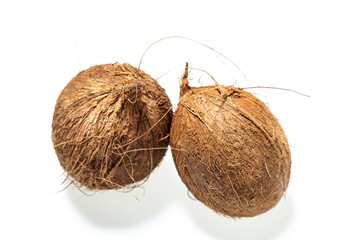 coconut isolated on white