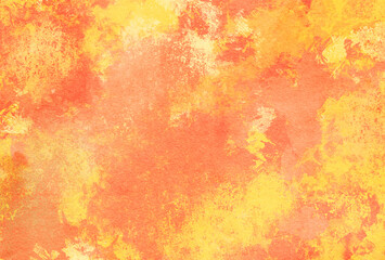 背景素材_グランジ_オレンジ