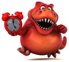 Fun dinosaur - 3D Illustration © Julien Tromeur