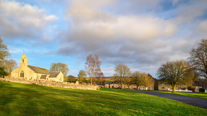 Elsdon Village on the Northumberland 250, a scenic road trip though Northumberland with many places...