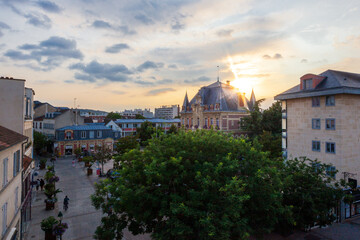 Mairie et place de Rueil-Malmaison