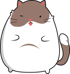 Cute Fat Cat