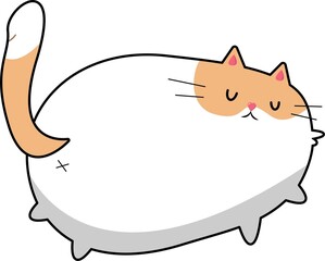 Cute Fat Cat