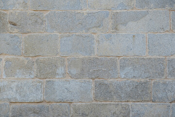 wall backdrop with rectangular stone blocks