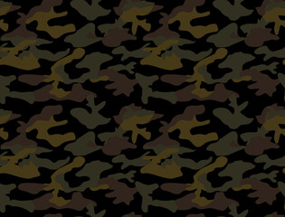 Camouflage print pattern seamless design