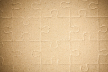 Jigsaw puzzle background.