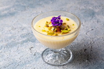 Traditional delicious Turkish Desserts; Keskul