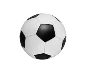 Naklejka premium soccer ball on isolated.