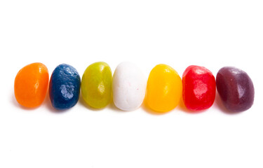 jelly beans isolated
